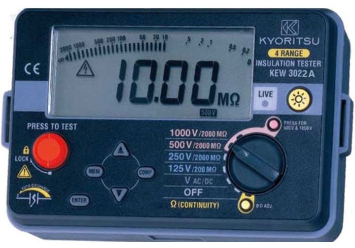 KYORITSU 3022A Digital Insulation / Continuity Testers